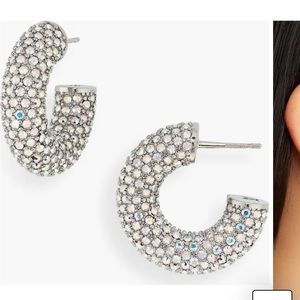 Amina Muaddi Hoop Earrings